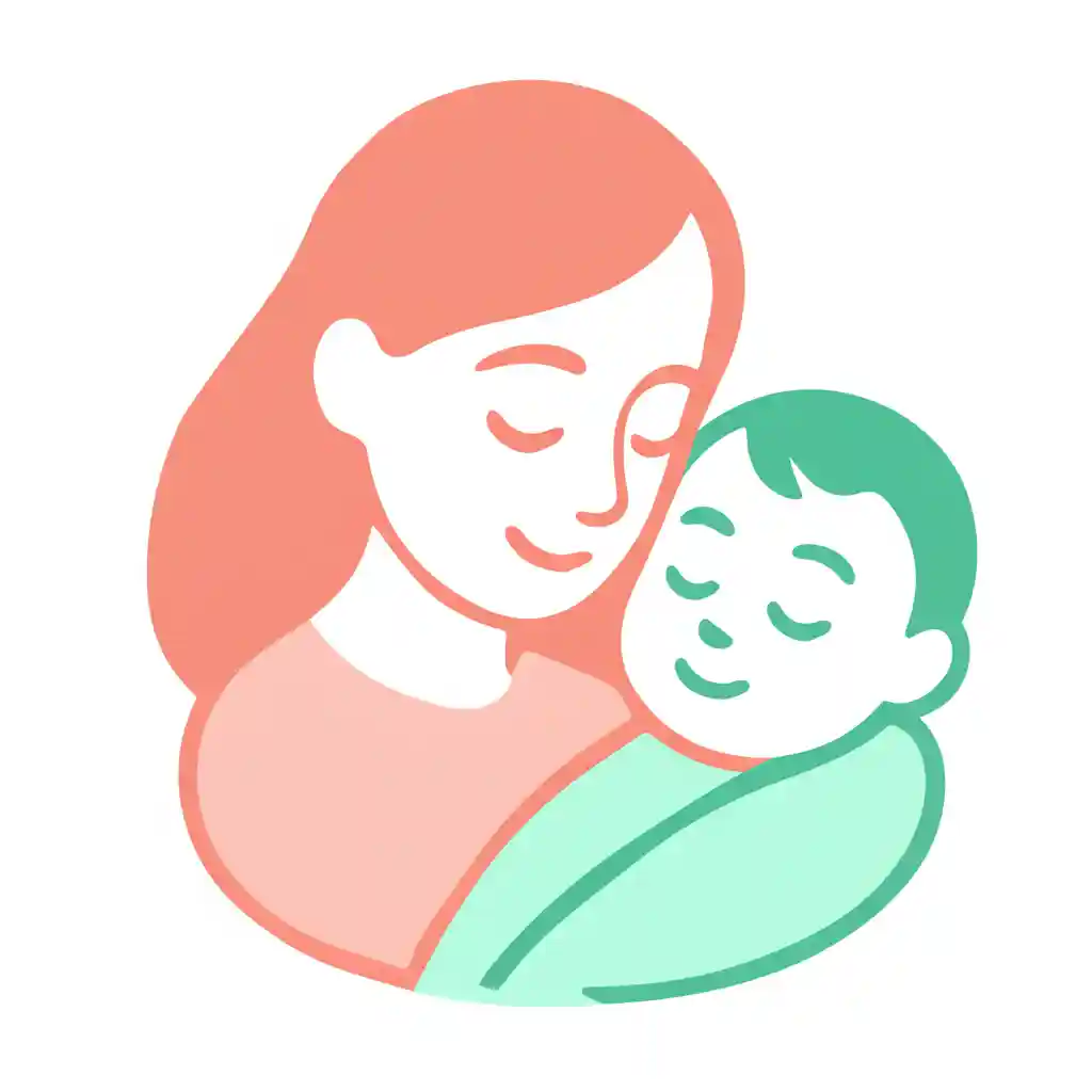 Mother and Child Watercolor